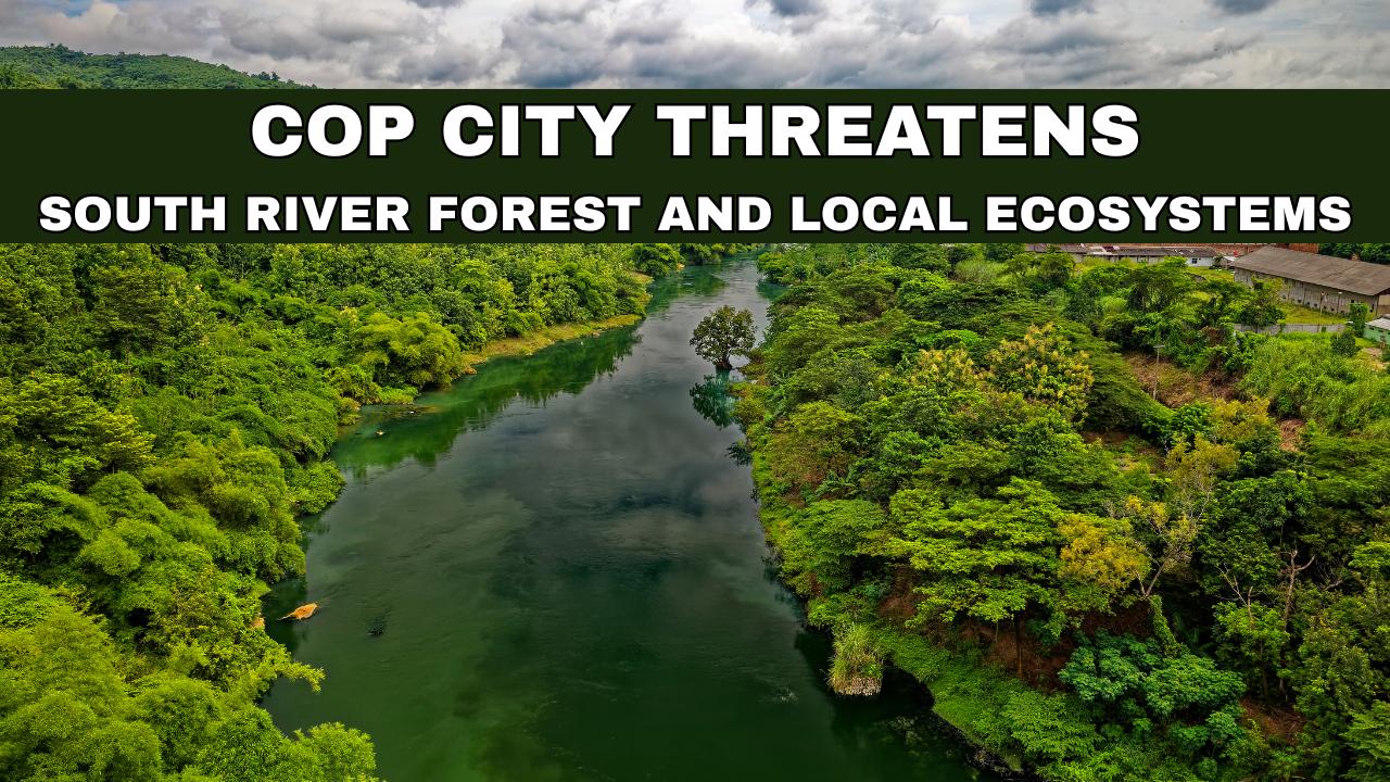 Cop City Threatens the South River Forest and Local Ecosystems
