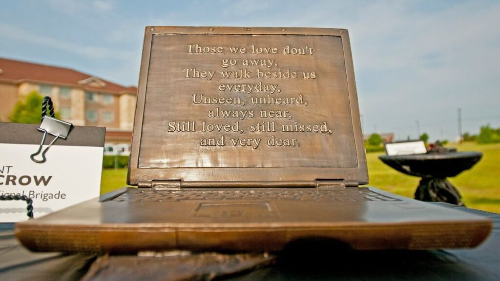 The groundbreaking for the memorial to victims of the Nov. 5, 2009, shooting at Fort Hood, Texas.